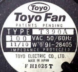 Toyo Fan T390A AC Axial Fan 100VAC 50/60HZ