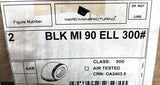 Ward Manufacturing AAR 2" 90° Threaded Elbow 300 M.I.