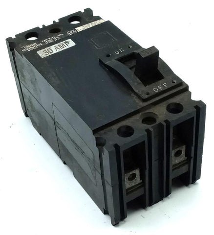 Square D FAL-24030 2 Pole Circuit Breaker 30A 480VAC 1 PH Feed-Thru Mount