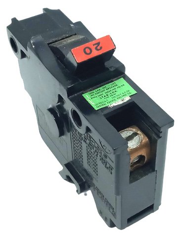 Federal Pacific Electric NA120 1 Pole Circuit Breaker 20A 120/240VAC