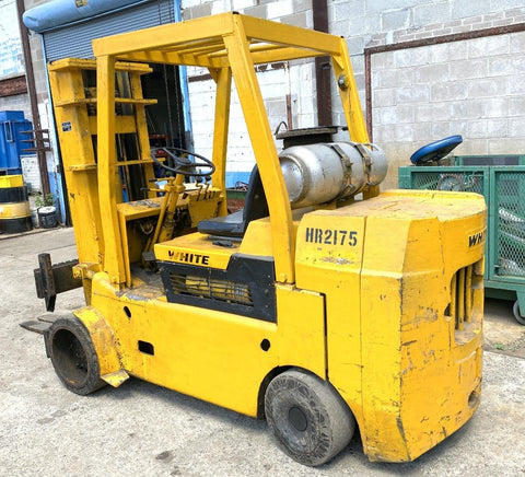 White MA-120 Propane Forklift 12,000 LB Capacity 106" Lift