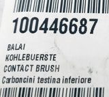 Charmilles 100446687 Lower Contact Brush Carbon For Wire EDM Machine