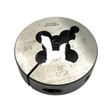 Greenfield Industries 23363 Carbon Steel Round Adjustable Die 2-1/2" OD x 3/4" W