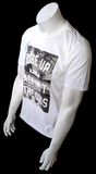 Men's Lebron James Rise Up Against The Odds Akron Ohio White Shirt Size Medium