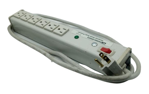 Wiremold Perma Power M6BZ 6 Outlet 15A Computer Grade Surge Suppressor 120V 60HZ