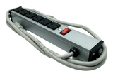 Wiremold Model M6 6 Outlet Surge Protector 15A 125V 60HZ