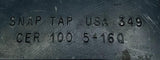 Snap Tap CER 100 5-16Q Indexable Lathe Threading Groove Tool Holder 1" Shank