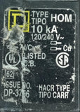 Square D HOM215 2 Pole Circuit Breaker 15A 120/240V Plug-In Mount