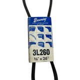 Browning 3L260 V-Drive Belt 3/8" x 26"