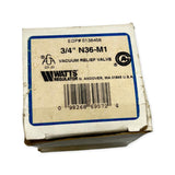 Watts Regulator N36-M1 3/4" Vacuum Relief Valve