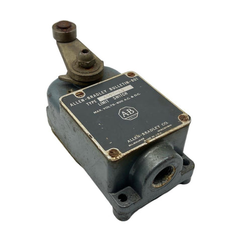 Allen Bradley Type ASC3-13 Limit Switch Roller Lever Bulletin-801