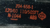 ASCO 204-558-1 Solenoid Valve Coil 120/110VAC  50/60HZ