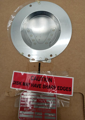 BS&B Safety 73235  2" Rupture Pressure Disc Type RLS 97 PSIG @ 72°F