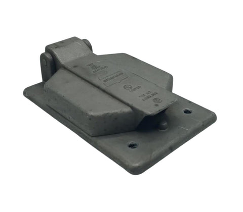 Crouse-Hinds 0401127 Single Gang Vertical Outlet Box Cover