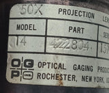 Optical Gaging Products 422804 50X Projection Lens