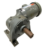 US Electrical Motors E186A Motor 1 HP w/ Syncrogear Reducer GWBP 57 Ratio