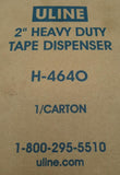 ULINE H-464O 2" Heavy Duty Packing Tape Dispenser 1/Carton
