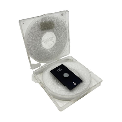 Leica 563011 Microscope Stage Measurement Graticule Micrometer 1mm=100Div.