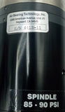Air Bearing Technology 4418-11 Air Spindle Motor 85-90 PSI