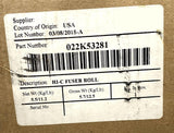 Xerox 022K53281 Hi-C Fuser Roll Genuine OEM