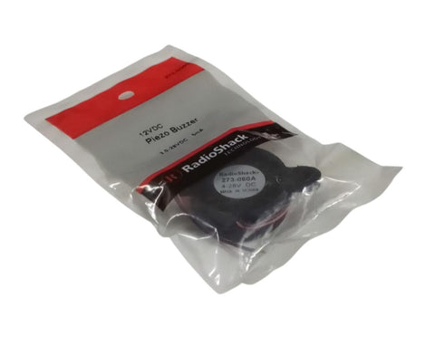 RadioShack 273-0060 Piezo Buzzer 12VDC 5mA 86dB/Min @ 30CM
