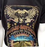 Harley Davidson Motorcycles Men's American Legend On The Road Shirt Size Large