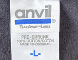 Anvil Men's Three Days Grace Life Starts Now Tour Graphic Black Shirt Size Large