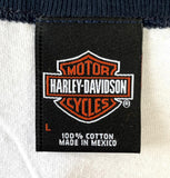 Harley Davidson Motorcycles Men's Freedom Of Choice 3/4 Sleeve Shirt Size Large