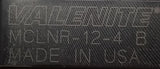 Valenite MCLNR-12-4B Indexable Lathe Turning Tool Holder 3/4" Shank 4-3/8" OAL