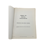 EG&G Model 179 Digital Coulometer Operating And Service Manual