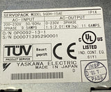 Yaskawa SGDH-15AE Servo Pack Servo Amplifier 1.5 kW 2.01 HP 230V 3 Phase