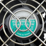 (2) Sunon KD2408PTB1-6 Inverter Cooling Fan 80mm x 80mm x 25mm 24V 2.9W