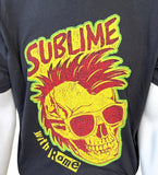 Bay Island Men's Sublime With Rome Skull Graphic 2011 Tour Black Shirt Size L