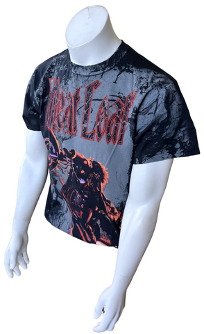 Fruit Of The Loom Men's Meat Loaf Hang Cool Tour 2011 Short Sleeve Shirt Size M