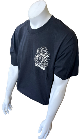 Alstyle Men's Ringo Starr And His All Star Band Local Crew Black Shirt Size XL