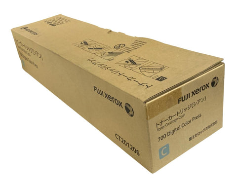 Genuine Fuji Xerox CT201206 Cyan Toner Cartridge For 700 Digital Color Press