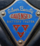 Davenset Vintage Triple-A Silver Beauty High Rate Discharge Battery Tester