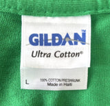 Gildan Men's Phish Super Ball IX Clean Vibes Trash Talker Green Shirt Size Large
