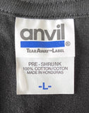 Anvil Men's Journey Eclipse Tour 2011 Black Short Sleeve Shirt Size Large