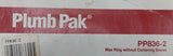 Plumb-Pak PP836-2 Wax Toilet Ring Without Centering Sleeve Fits All Floor Bowls
