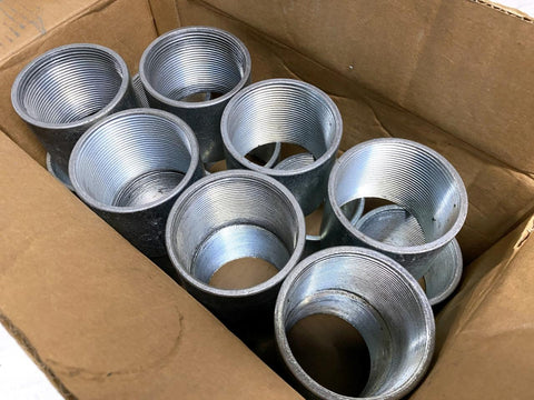 Lot of 15 Wheatland 08463 3" Galvanized Coupling Tube GCP 300GC