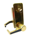 Ilco Unican OFU00278 Mechanical Push Button Lockset Lever - Sold As Is
