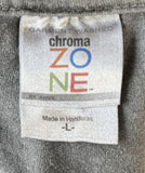 Anvil Chroma Zone Men's Nitro Circus Graphic Short Sleeve Gray Shirt Size Large