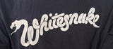 Men's Whitesnake Graphic Black Short Sleeve Shirt Size X-Large