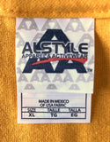 Alstyle Harley Davidson Motorcycle 88th Laconia Bike Week Yellow Shirt Size XL