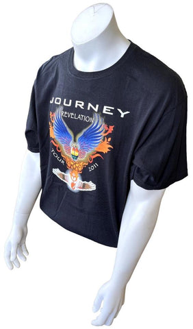 Anvil Men's Journey Revelation Tour 2011 Las Vegas Reno Black Shirt Size XL