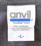 Anvil Men's Journey Revelation Black Shirt Size Large