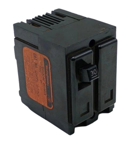 Westinghouse QNPL 2030 2 Pole Circuit Breaker 30A 120/240V 1 PH Plug-In