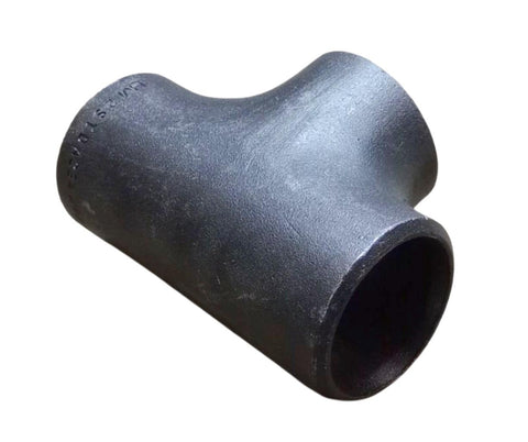 A234-WPB 1-1/2" x 4" B52.2 Butt-Weld Tee Carbon Steel Fitting