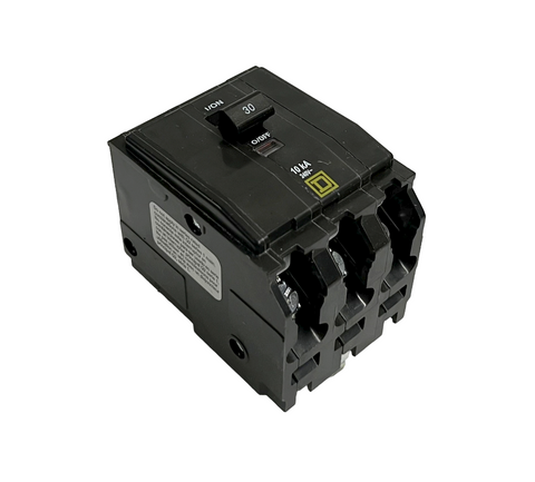 Square D QO330 Circuit Breaker 30A 3 Pole Plug On 240V